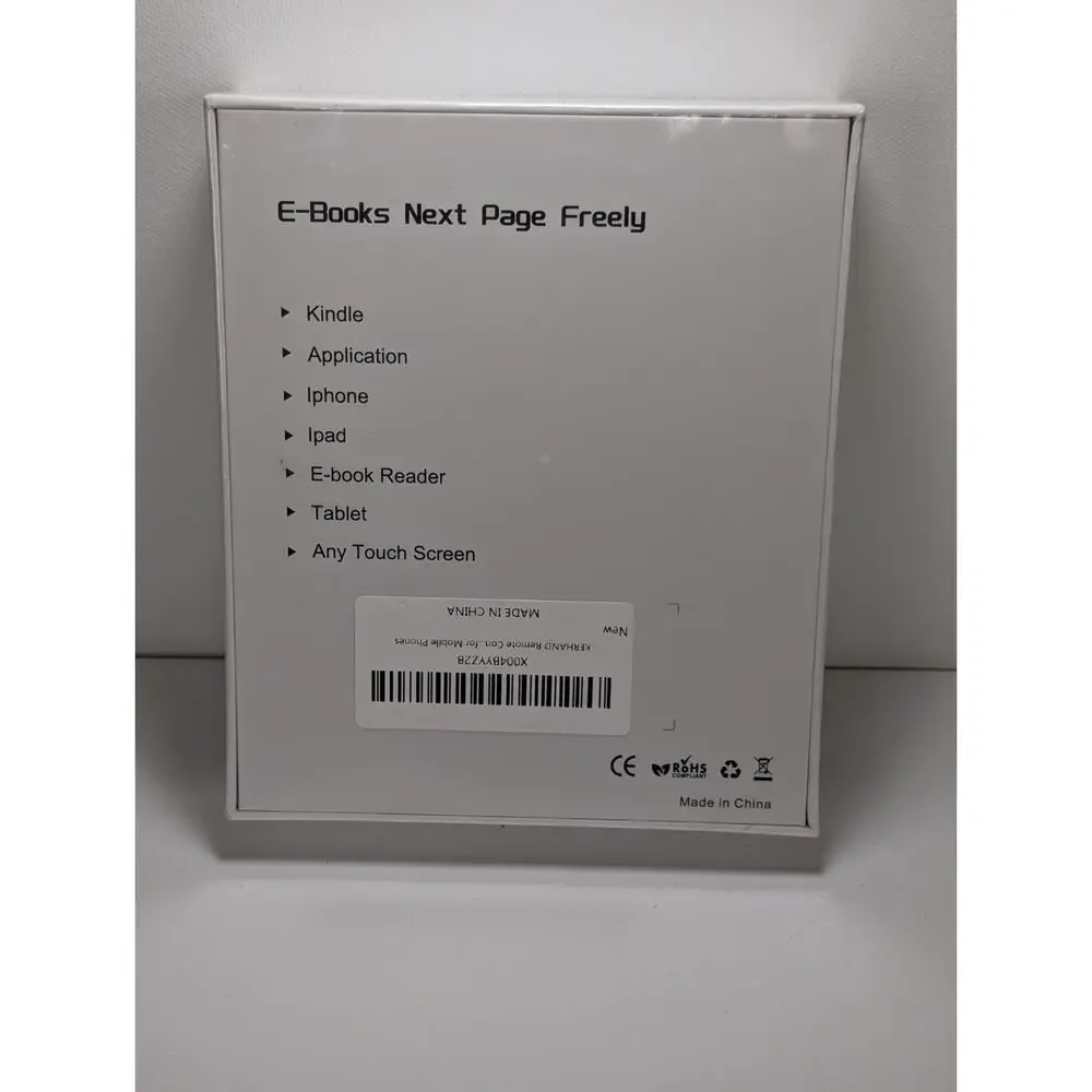 RF Remote Control Page Turner for Kindle iPad iPhone Tablet E-Reader Wireless
